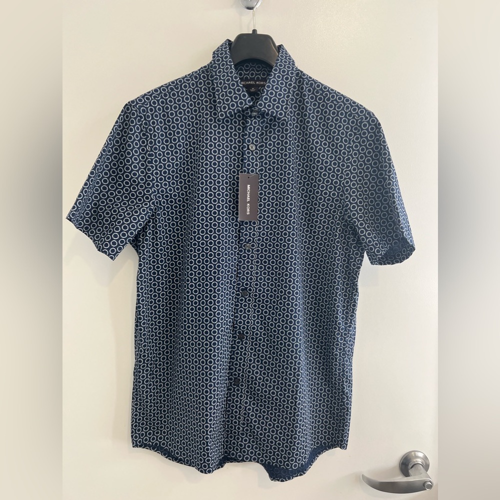 Michael Kors men’s button down In navy